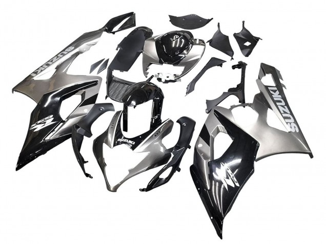 Discount 2005-2006 Glossy Black Grey Suzuki GSXR 1000 Motorcycle Fairings Canada
