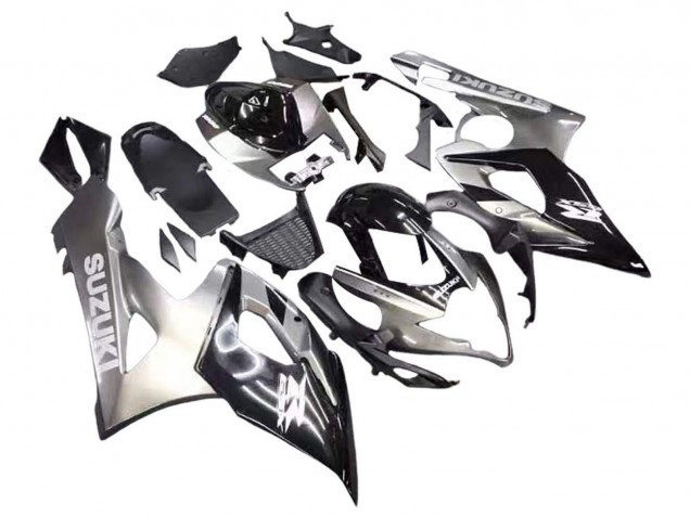 Discount 2005-2006 Glossy Black Grey Suzuki GSXR 1000 Motorcycle Fairings Canada