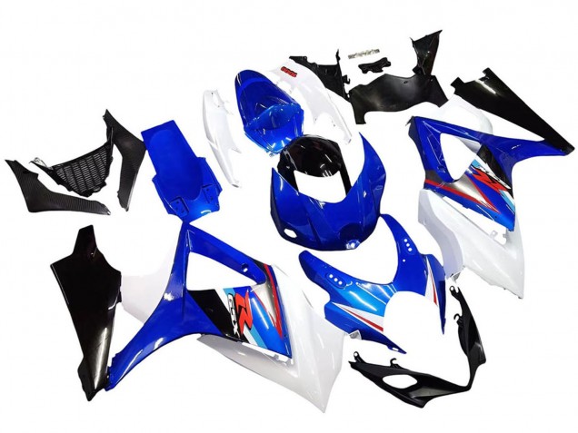 Discount 2007-2008 White Blue Black Red Suzuki GSXR 1000 Motorcycle Fairings Canada