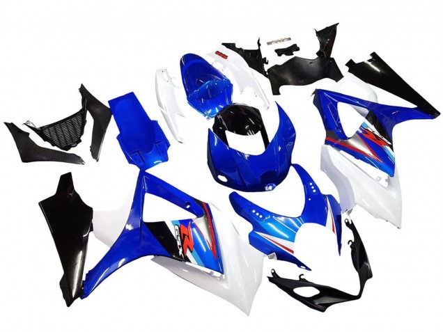 Discount 2007-2008 White Blue Black Red Suzuki GSXR 1000 Motorcycle Fairings Canada
