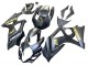Discount 2007-2008 Matte Black Gold Decal Suzuki GSXR 1000 Motorcycle Fairings Canada