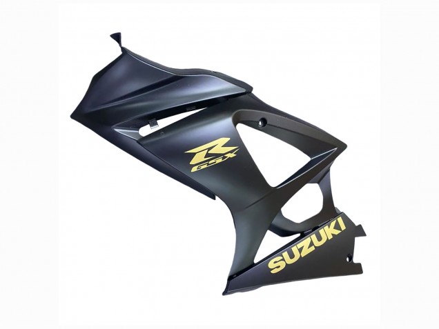 Discount 2007-2008 Matte Black Gold Decal Suzuki GSXR 1000 Motorcycle Fairings Canada
