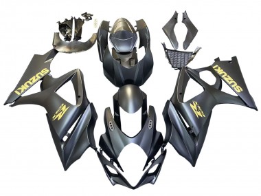 Discount 2007-2008 Matte Black Gold Decal Suzuki GSXR 1000 Motorcycle Fairings Canada