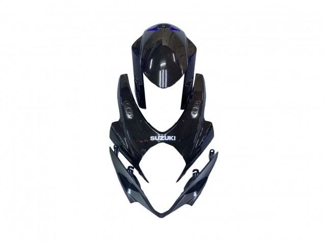 Discount 2007-2008 Blue Glossy Black Suzuki GSXR 1000 Motorcycle Fairing Kits Canada