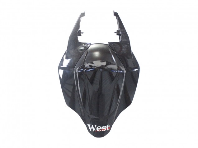 Discount 2007-2008 Glossy Black White West Suzuki GSXR 1000 Motorcycle Fairings Canada