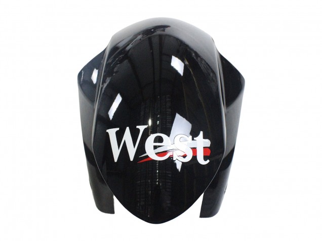 Discount 2007-2008 Glossy Black White West Suzuki GSXR 1000 Motorcycle Fairings Canada