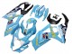 Discount 2007-2008 Light Blue Yellow Black Motul Rizla Suzuki GSXR 1000 Motorcycle Fairings Canada