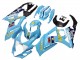 Discount 2007-2008 Light Blue Yellow Black Motul Rizla Suzuki GSXR 1000 Motorcycle Fairings Canada