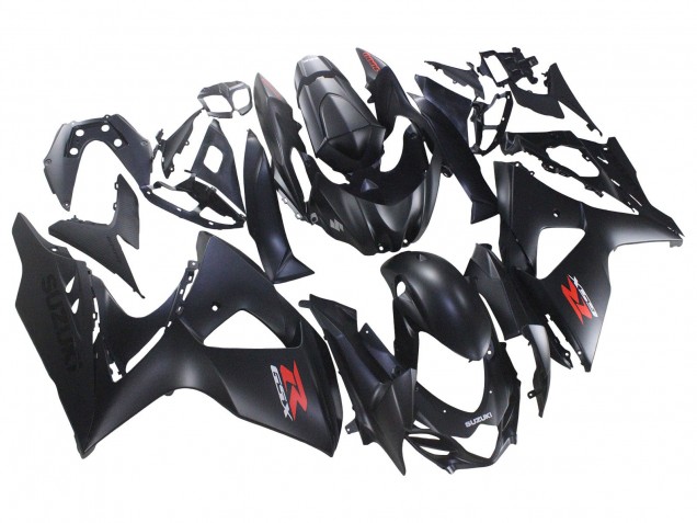 Discount 2007-2008 Matte Black Red Decal Suzuki GSXR 1000 Motorcycle Fairings Canada