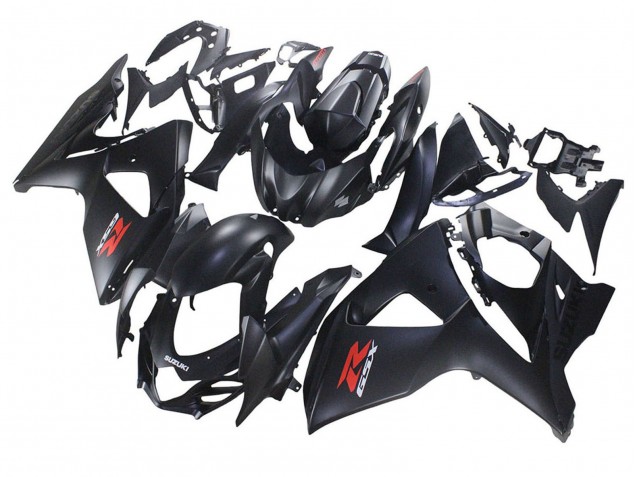 Discount 2007-2008 Matte Black Red Decal Suzuki GSXR 1000 Motorcycle Fairings Canada
