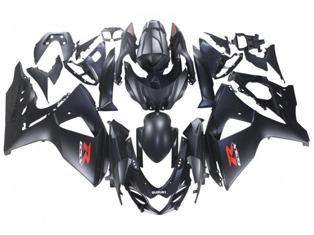 Discount 2007-2008 Matte Black Red Decal Suzuki GSXR 1000 Motorcycle Fairings Canada