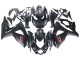 Discount 2007-2008 Matte Black Red Decal Suzuki GSXR 1000 Motorcycle Fairings Canada
