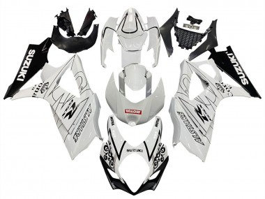 Discount 2007-2008 White Black Alstare Corona Motul Suzuki GSXR 1000 Motorcycle Fairings Canada