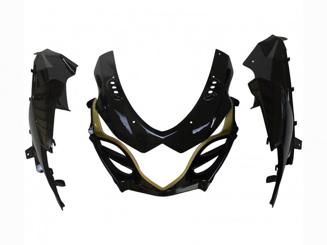 Discount 2009-2016 Glossy Black Gold Suzuki GSXR 1000 Motorcycle Fairings Canada