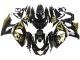 Discount 2009-2016 Glossy Black Gold Suzuki GSXR 1000 Motorcycle Fairings Canada