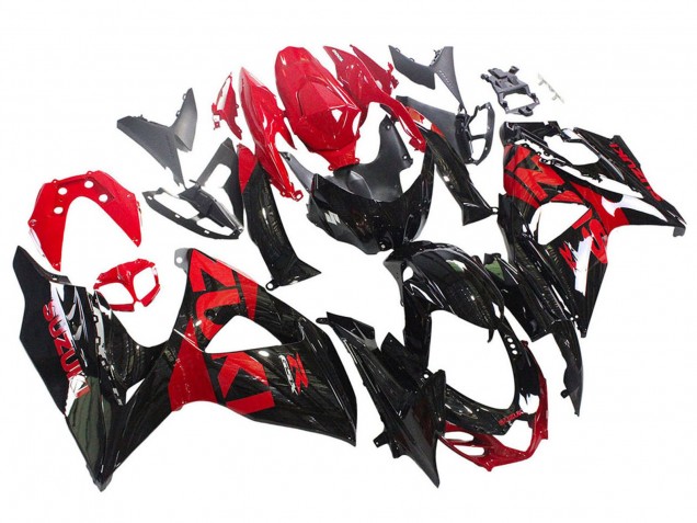 Discount 2009-2016 Glossy Black Red Suzuki GSXR 1000 Motorcycle Fairing Kits Canada
