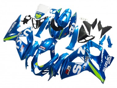 Discount 2009-2016 Light Blue Green Motul 29 Ecstar Suzuki GSXR 1000 Motorcycle Fairings Canada