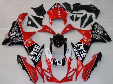 Discount 2009-2016 Red Black White 13 Suzuki GSXR 1000 Motorcycle Fairings Canada