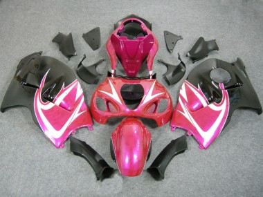 Discount 1996-2007 Pink White Black Suzuki GSXR 1300 Hayabusa Motorcycle Fairings Canada