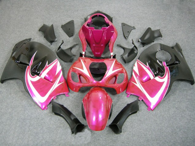Discount 1996-2007 Pink White Black Suzuki GSXR 1300 Hayabusa Motorcycle Fairings Canada