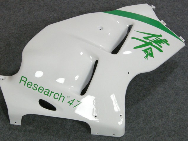 Discount 1996-2007 White Green Suzuki GSXR 1300 Hayabusa Motorcycle Fairings Canada