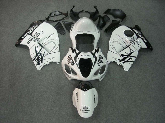 Discount 1996-2007 White Black Corona Suzuki GSXR 1300 Hayabusa Motorcycle Fairings Canada