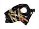 Discount 1996-2007 Glossy Black Gold Hayabusa Suzuki GSXR 1300 Hayabusa Motorcycle Fairings Canada