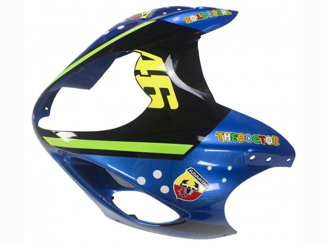 Discount 1996-2007 Blue Green Shark 46 Suzuki GSXR 1300 Hayabusa Motorcycle Fairings Canada