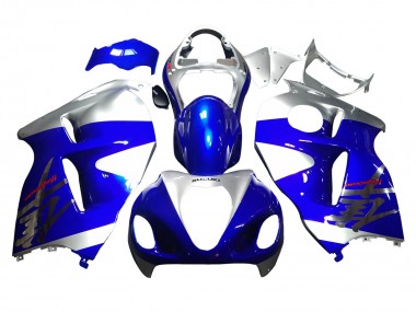 Discount 1996-2007 Blue Silver Hayabusa Suzuki GSXR 1300 Hayabusa Motorcycle Fairings Canada