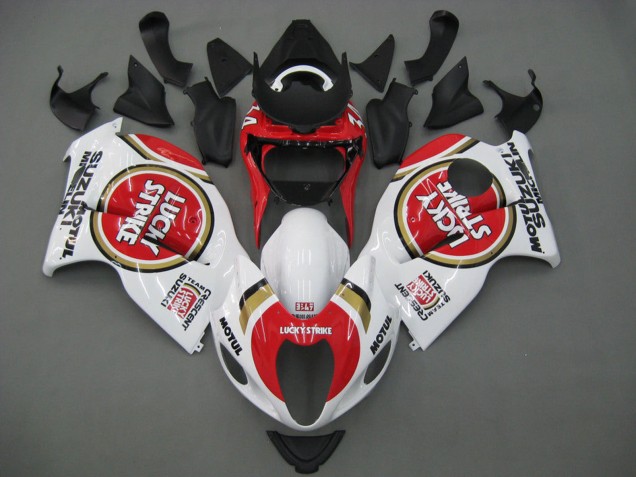 Discount 1996-2007 White Red Motul Suzuki GSXR 1300 Hayabusa Motorcycle Fairings Canada