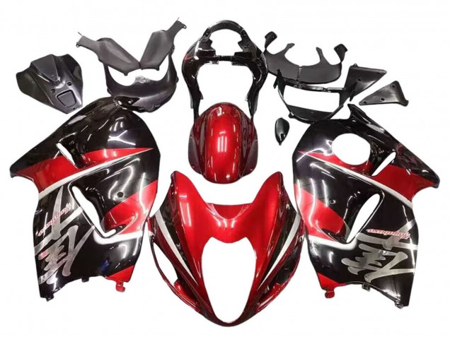 Discount 1996-2007 Red Glossy Black Hayabusa Suzuki GSXR 1300 Hayabusa Motorcycle Fairings Canada