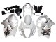 Discount 1996-2007 White Silver Hayabusa Suzuki GSXR 1300 Hayabusa Motorcycle Fairings Canada