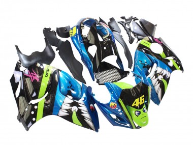 Discount 2008-2020 Blue Green Black Shark 46 Suzuki GSXR 1300 Hayabusa Motorcycle Fairings Canada