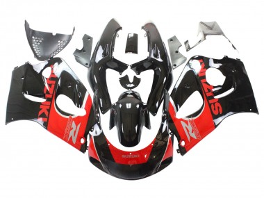 Discount 1996-2000 Black Red Suzuki GSXR 600 / GSXR 750 Motorcycle Fairings Canada