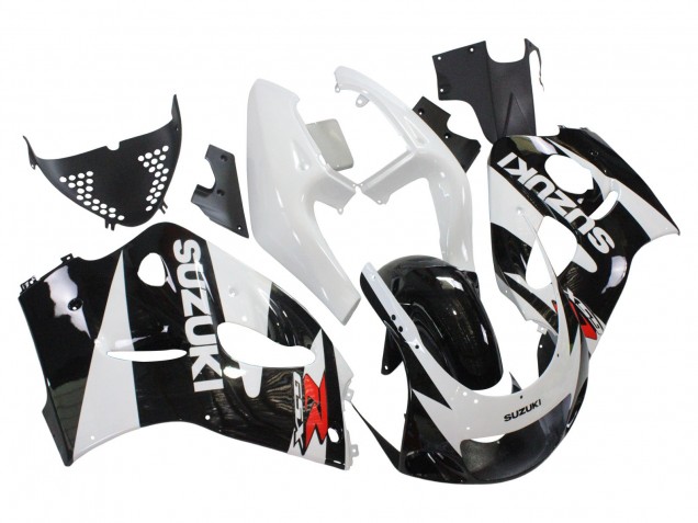 Discount 1996-2000 Black White Suzuki GSXR 600 / GSXR 750 Motorcycle Fairings Canada