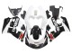 Discount 1996-2000 Black White Suzuki GSXR 600 / GSXR 750 Motorcycle Fairings Canada