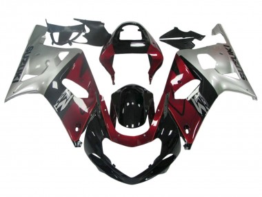 Discount 1996-2000 Dark Blue White Suzuki GSXR 600 / GSXR 750 Motorcycle Fairings Canada