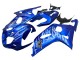 Discount 2001-2003 Blue with White Flame Suzuki GSXR 600 / GSXR 750 Motorcycle Fairings Canada