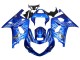 Discount 2001-2003 Blue with White Flame Suzuki GSXR 600 / GSXR 750 Motorcycle Fairings Canada