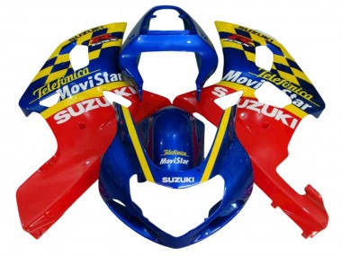 Discount 2001-2003 Blue Red Yellow Suzuki GSXR 600 / GSXR 750 Motorcycle Fairings Canada