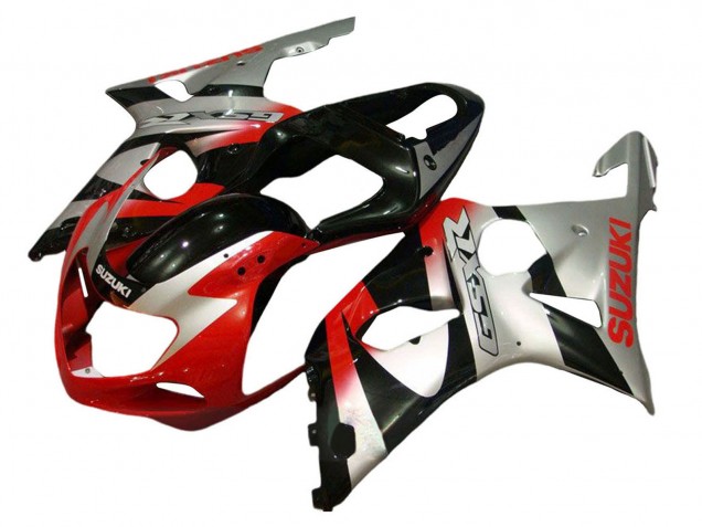 Discount 2001-2003 Silver Red Glossy Black Suzuki GSXR 600 / GSXR 750 Motorcycle Fairing Kits Canada
