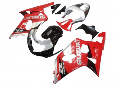 Discount 2001-2003 Red White Glossy Black Suzuki GSXR 600 / GSXR 750 Motorcycle Fairing Canada