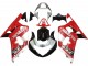 Discount 2001-2003 Red White Glossy Black Suzuki GSXR 600 / GSXR 750 Motorcycle Fairing Canada