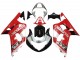 Discount 2001-2003 Red White Glossy Black Suzuki GSXR 600 / GSXR 750 Motorcycle Fairing Canada