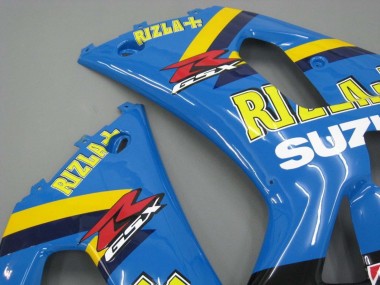 Discount 2001-2003 Blue Yellow Black Motul Rizla Suzuki GSXR 600 / GSXR 750 Motorcycle Fairings Canada
