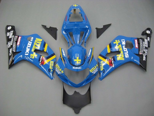 Discount 2001-2003 Blue Yellow Black Motul Rizla Suzuki GSXR 600 / GSXR 750 Motorcycle Fairings Canada