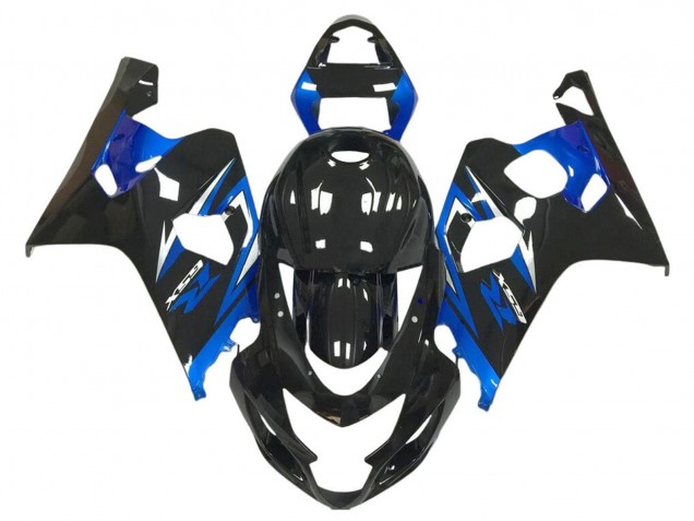 Discount 2004-2005 Glossy Black Blue Suzuki GSXR 600 / GSXR 750 Motorcycle Fairings Canada
