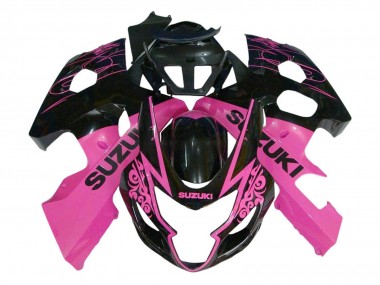 Discount 2004-2005 Pink Glossy Black Suzuki GSXR 600 / GSXR 750 Motorcycle Fairing Canada
