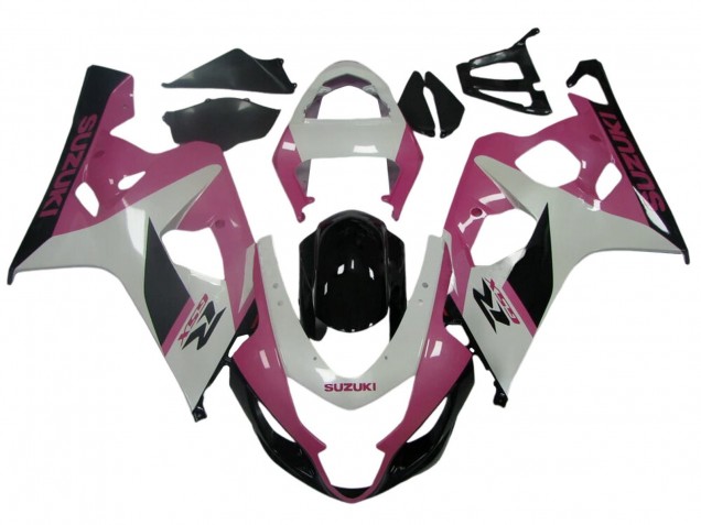 Discount 2004-2005 White Pink Black Suzuki GSXR 600 / GSXR 750 Motorcycle Fairings Canada