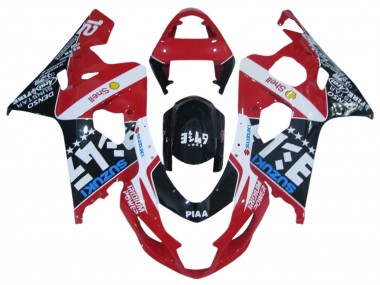 Discount 2004-2005 Red White Black Blue Suzuki GSXR 600 / GSXR 750 Motorcycle Fairings Canada